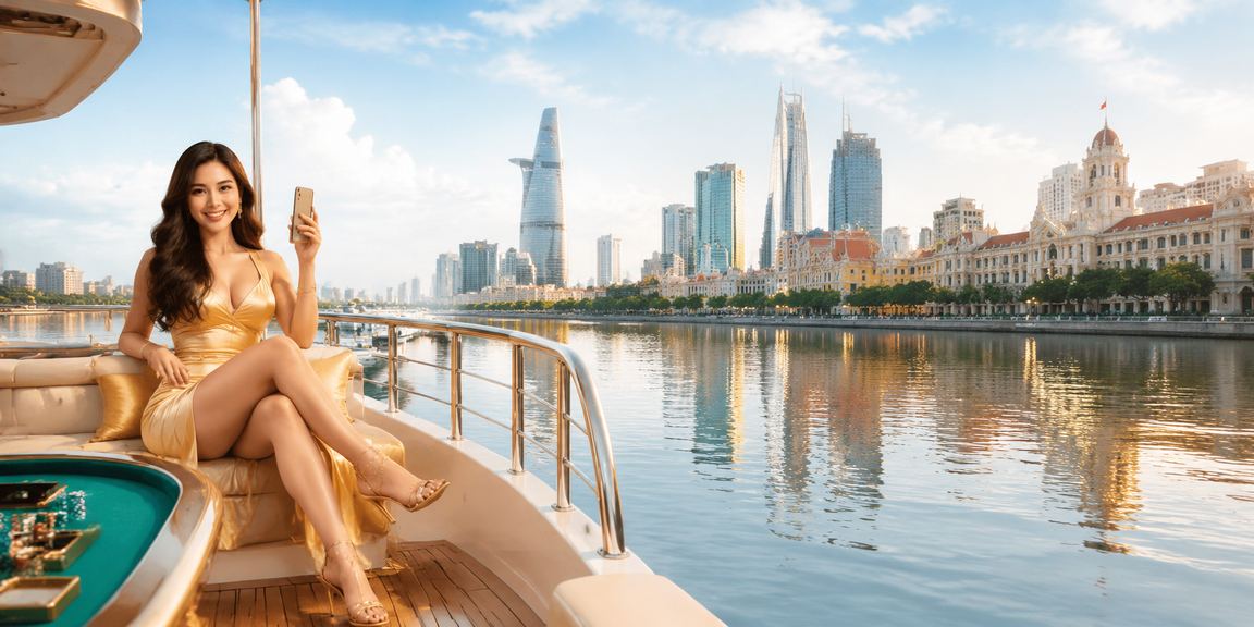 Người chơi baccarat tại TP. Hồ Chí Minh thực hiện giao dịch nạp tiền với voucher